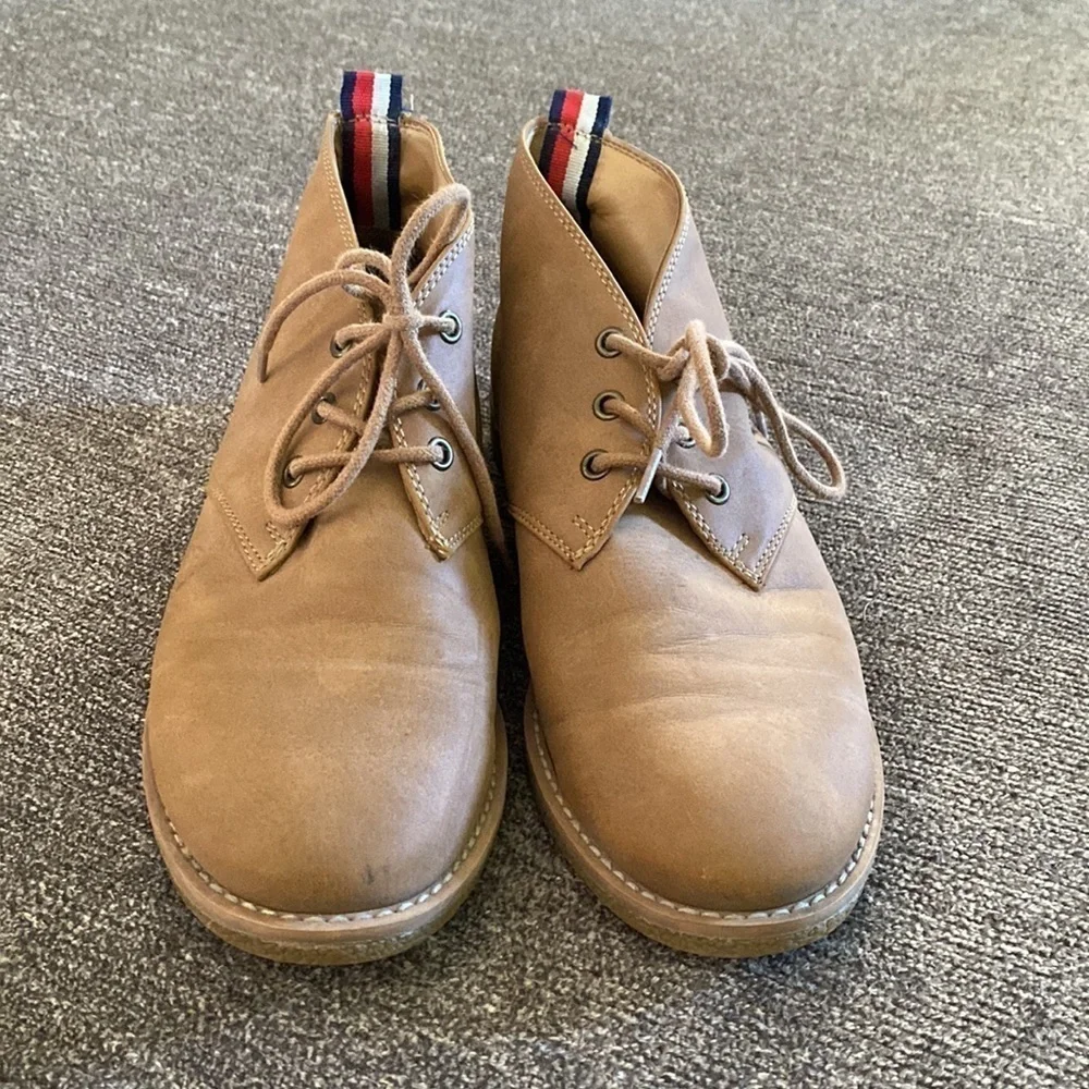 Tommy Hilfiger womens booties; size 6.5 medium